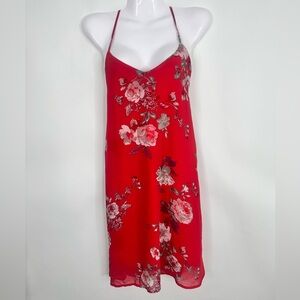 Maurices Floral lined razorback‎ Dress size Medium